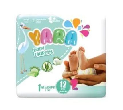 Yara Baby Diapers (Size 1)